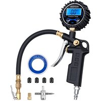 Digital Tire Pressure Gauge with Inflator for Car & Bicycle | AstroAI