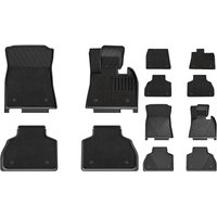 3W Floor Mats & Carpets Fit for BMW X7 6 Seats 2019-2026, All Weather Dog Friendly TPE Car Mat, Waterproof Anti-Slip Easy to Clean Heavy Duty 6 Passen