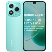 HONOR 400 Lite Unlocked 5G Android AI Smartphone, AI Camera Button,108MP Camera,8GB+256GB Storage,Water Resistance,Marrs Green, 6 Months Extended Warr