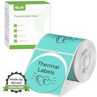 Thermal Labels for Nelko PM220 Label Maker, 2 inch (50mm) Round Thermal Sticker, Waterproof, Multi Purpose Label Tape, 1 Roll of 150 Self Adhesive The
