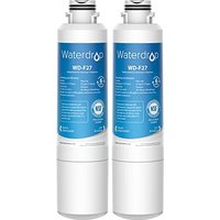 2X Waterdrop DA29-00020B Fridge Freezer Water Filter, Replacement for Samsung® DA29-00020B HAF-CIN EXP, DA29-00020A DA29-00019A DA97-08006, DA97-0804