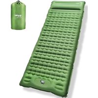 HiiPeak Sleeping Pad - Ultralight Inflatable Sleeping Mat with Built-in Foot Pump, Durable Compact Waterproof Camping Air Mattress for Camping, Backpa