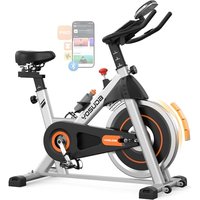 #ad Amazon YOSUDA UK YOSUDA 2025 New Exercise Bike, Indoor Spin Bike for Home Use â 85 lbs Resistance, HR Monitor, Silent Magnetic, LCD & App, Tablet Holder, 8-Level Sea