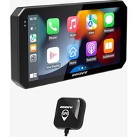 INNOVV N2 6" Apple Carplay Screen for Motorcycle, Touch Screen Wireless Apple CarPlay & Android Auto GPS Navigation System