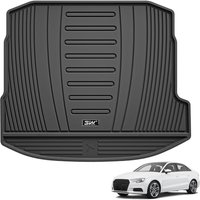 3W Boot Liner Fit for Audi A3 Fourth 8Y 2021-2026, All Weather Dod Friendly TPE Car Boot Mat, Waterproof anti-Slip easy to clean Heavy Duty Trunk Mat