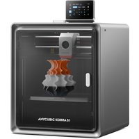 Anycubic Kobra S1 3D Printer with Enclosed CoreXY Structure,Multicolor Printing(4 to 8 Colors),Max 600mm/s High-Speed,Upgraded AI Enablement, Realize