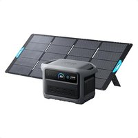 Anker SOLIX C1000 Gen 2 Portable Power Station with 400W Solar Panel, 2,000W (Peak 3,000W) Solar Generator, Full Charge in 49 Min, 1,024Wh LiFePO4 Bat