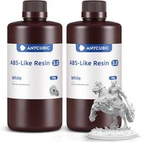 ANYCUBIC ABS-Like Resin 3.0, Upgraded 14K 3D Printer Resin with Enhanced Strength and Toughness, High Precision, Low Odor, Wide Compatibility for All