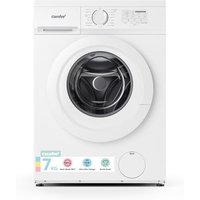Comfeeâ Freestanding Washing Machine,7KG Load,Heat Wash 90â,Ultra Slim 400mm,Quick Wash,15 Washing Programs with 1200RPM,White-CFE10EW70/W 7KG D R