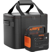 Jackery Explorer 1000 v2 Portable Power Station with Storage Bag, 1070Wh LiFePO4 Battery, 1500W AC/100W USB-C Output, 1 Hr Fast Charge, Solar Generato