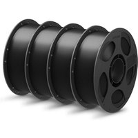 ANYCUBIC PLA+ 3D Printer Filament 1.75mm, High Toughness 3D Printing Filament, Dimensional Accuracy +/- 0.02mm, Print with Most FDM 3D Printers, 4 Pac