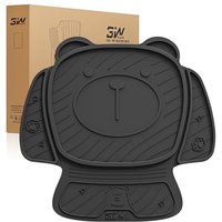 3W Child Seat Protector, Odorless All Weather Thoex⢠Premium Cushion for Children Safety Seat, Cute Bear Shape, Waterproof Anti-Slip, Easy Cleaning,