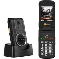 AGM Unlocked Flip Mobile Phone, M8 FLIP Feature Phone with Big Button and Keyboard, Waterproof/Drop-Proof,SOS,4G Dual SIM, Fast Dialing,104dB Powerful