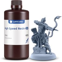 ANYCUBIC High Speed 3D Printer Resin 2.0, Print Up to 3X Faster, Special for Anycubic Photon Mono M5s/M7 Series, Particularly Apply for Large-Size 3D