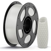 ANYCUBIC PLA Filament 1.75mm, 3D Printer Filament, Dimensional Accuracy +/- 0.02mm, 1KG Reusable Spool, Clear 1kg 1kg pla (Clearï¼