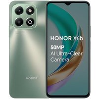HONOR X6b Mobile Phone Unlocked, 6.56-Inch 90Hz Fullview Display, 4GB+128GB, 5200 mAh Long-lasting Battery, 50MP Triple Camera, Android (2 Year Warran
