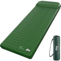 HiiPeak Memory Sleeping Pad, Compact Ultra-Thick Foam Sleeping Mats with Pillow for Camping, Easy Inflate&Deflate,9.5 R-Value Insulated Camping Mattre