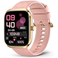Smart Watch for Men Women, 2.06" HD AMOLED Screen Smartwatch (Answer/Make Calls), 24/7 Heart Rate Blood Pressure Blood Oxygen Sleep Monitor, IP68 Wate