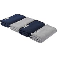 MHW-3BOMBER Coffee Barista Towels - 4 Pack, Microfiber Barista Cloth Set, Espresso Cleaning Towel for Coffee Bar - Fits Espresso Machine, Steam Wand,