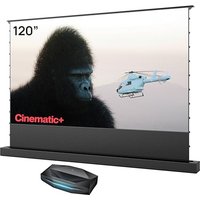 AWOL VISION Aetherion Pro + 120" Motorized ALR Screen Bundle - 4K UHD Display Ultra Short Throw Triple Laser Projector with Dolby Vision,AntiâRBE, G