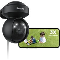 Reolink 4K Outdoor Plug-in WiFi 6 Security Camera with 3X Optical Zoom, PTZ 360° View for CCTV camera, Smart Detection, Auto Tracking, Color Night Vi