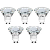 Lepro GU10 LED Bulbs Cool White 5000K, 50W Halogen Spotlight Equivalent, 4W 325lm Energy Saving GU10 LED Light Bulbs, 100° Wide Beam, Non-dimmable, P