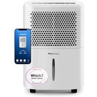 Pro Breeze® 12L/Day Dehumidifier with Automatic Humidity Sensor & Display, Smart App, 24-hour Timer, Laundry Drying, Continuous Drainage - WINNER OF