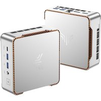 NiPoGi Hyper H2 Mini PC Windows 11 Pro Intel Core-i5 14450HX(8C/16T,up to 4.8GHz) Mini PC 16GB DDR4 512GB PCIe SSD Intel UHD Graphics Mini Computers 4
