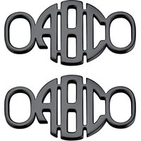 PROSTEEL 2 Pcs Personalize Name Shoe Buckle for Men/Women, Custom Shoe Decoration Charms, Monogram Initial/Nameplate Shoe ID Tags, Stainless Steel/Gol