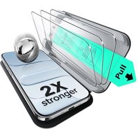 ESR 3 Pack for iPhone Air Screen Protector, Military-Grade Shatterproof, 9H Hardness, Full Coverage Tempered Glass for iPhone 17 Air with Ultra Fit Tr