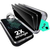 ESR 3 Pack 9H+ Glass for iPhone 14 Plus/13 Pro Max Privacy Screen Protector, Military Grade Shatterproof, 9H Hardness, Full Coverage Tempered Glass wi