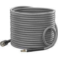 DANCINGBOAR 10M Super Flexible Pressure Washer Replacement Hose M22-14mm Thread and Click Bayonet Connector 3600PSI Flexible Jet Wash Hose M22 14mm +