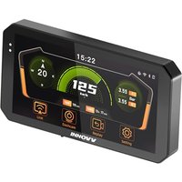 INNOVV N2 6" Apple Carplay Screen for Motorcycle, Touch Screen Wireless Apple CarPlay & Android Auto GPS Navigation System, 5G Wi-Fi, IP67 Waterproof,