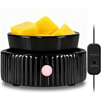 Maromamix Wax Melt Warmer with 4 Timer- Ceramic 3-in-1 Melt Warmer for Scented, Electric Candle Wax Melter burner for Home Office Bedroom Fragrance, H