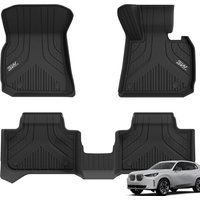 3W Floor Mats Fit for BMW X3 G45 2025 2026 RHD, Odorless Thoex⢠Dog Friendly All Weather Premium Car Mat, Waterproof Anti-Slip Easy to Clean Heavy D