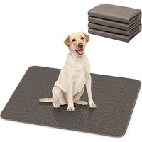 120x90cm Dog Training Pad 2-Piece Machine Washable Dog Urine Pad Super Absorbent Pet Incontinence