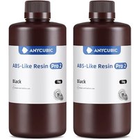 ANYCUBIC ABS-Like Resin Pro 2, 3D Printer Resin with Enhanced Strength and Toughness, High Precision and Minimal Shrinkage 3D Resin, Widely Compatible