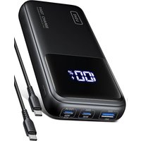INIU 65W Power Bank, 20000mAh Portable Charger, High Capacity USB C *2 + USB A External Battery Pack, Travel Powerbank for MacBook Pro iPad Steam Deck