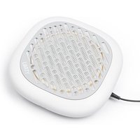 Nail Dust Collector Machine 130W New Strong Power Nail Dust Collector Powerful Suction Extractor Fan for Manicure, Professional Nail Filter (Grey)