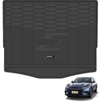 3W Boot Liner Fit for Ford Mustang Mach E 2021 2022 2023 2024 2025 2026, All Weather Dog Friendly TPE Trunk Mat Custom Fit for Ford Mustang Mach E, He