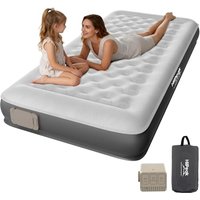 HiiPeak Single Inflatable Bed Air Mattress with Built-in Pump, Blow Up Bed, Self Inflating TPU ECO Folding Guest Air Bed All Night Stability No Lost A