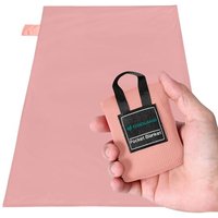 Odoland Outdoor Pocket Travel Blanket Beach Mat - Waterproof Sand Proof Beach Blanket, Picnic Mat - Multi Colour and Sizes - Portable Lightweight for