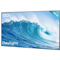 AWOL VISION 130" Projector Screen for Ultra Short Throw Projector, 90% Ambient Light Rejecting New Gen Fresnel Fixed Frame ALR Screen for Day Light us