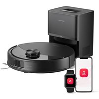 roborock Q10 S5+ Robot Vacuum, Self-Emptying, 10000Pa Suction, Up to 7 Weeks of Hands Free Cleaning, Dual Anti-Tangle Design, VibraRise 2.0&Auto Lifti