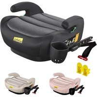 Jovikids OHHO+ i-Size Booster Car Seat, 125-150cm Toddler Booster Seat with ISOFIX, ECE R129 Approved, Seat Belt Guide, Lightweight & Portable, Remova