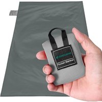 Odoland Picnic Blanket 70 x 110 cm Pocket Blanket Waterproof Heatproof Sandproof Thin Ground Sheet - Lightweight Foldable Beach Mat for Outdoor Campin