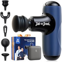 BOB AND BRAD Q2 Mini Massage Gun, Deep Tissue Percussion Massager Gun for Sore Muscles, Portable Pocket-Sized Back Massager with 5 Speeds & Carry Case