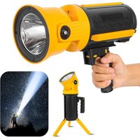 LETOUR Torch LED Super Bright Multifunction Flashlight 7 Modes Rechargeable Work Lights Camping Standard Torches Large Light Powerful USB Power Bank f