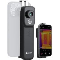 HIKMICRO MiniX Wireless Dual Camera Thermal Imager- iOS/Android, 256x192 IR Resolution thermal imaging camera with Visual Camera, SuperIR, 25Hz, Adjus