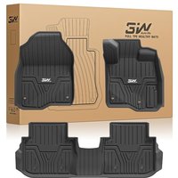 3W Floor Mats Fit for Honda CR-V 2023 2024 2025 2026, Odorless Thoex⢠All Weather Dog Friendly 3D Protect Car Mats, Waterproof Anti-Slip Easy to Cle